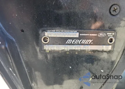 1968 Mercury Cougar Xr7 из США, поврежденный, VIN 8F93F556087